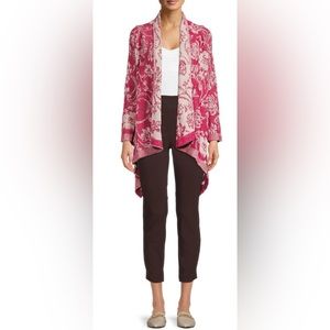 Pioneer Woman floral sangria blanket cardigan